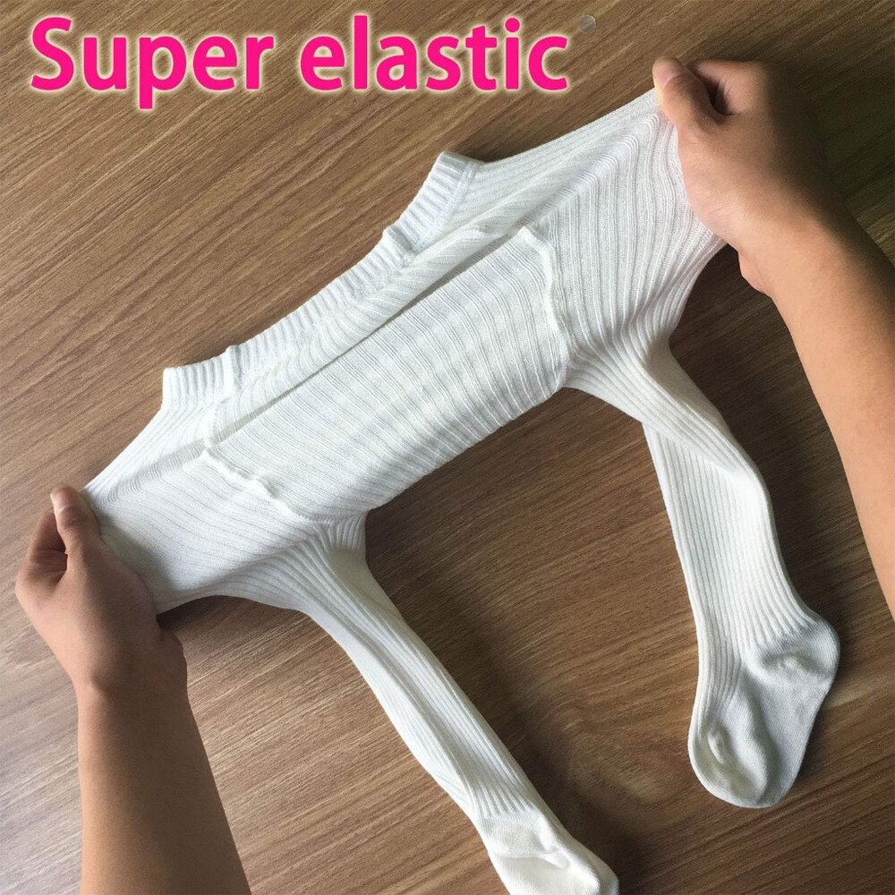 Baby Girls Tights Toddler Cable Knit Leggings Thick Cotton Infant Stockings Pant - Picture 4 of 8